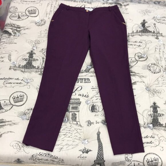 Calvin Klein  Mid-Rise Skinny Trousers - Picture 3 of 7